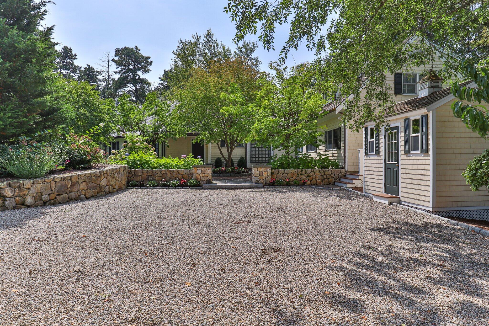 435 Huckins Neck Road Centerville, MA 02632 - Photo 5 of 42 a view of backyard with green space