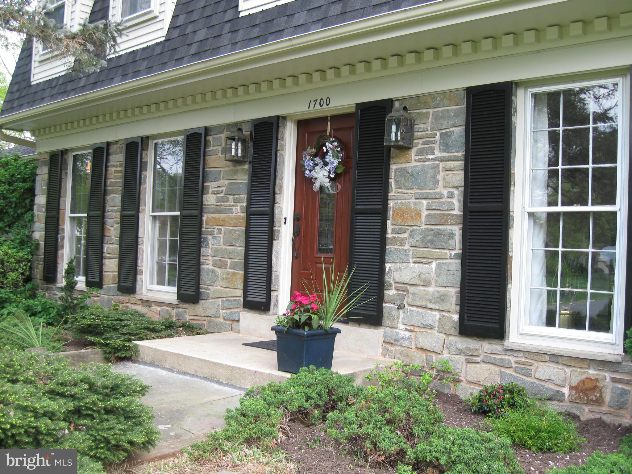 1700 Chester Mill Road Silver Spring, MD 20906 - Photo 3 of 30 Lovely stone front entrance