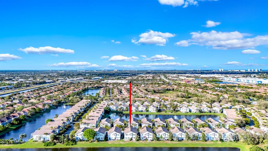 3141 Laurel Ridge Circle Riviera Beach, FL 33404 - Photo 27 of 28 an aerial view of multiple house
