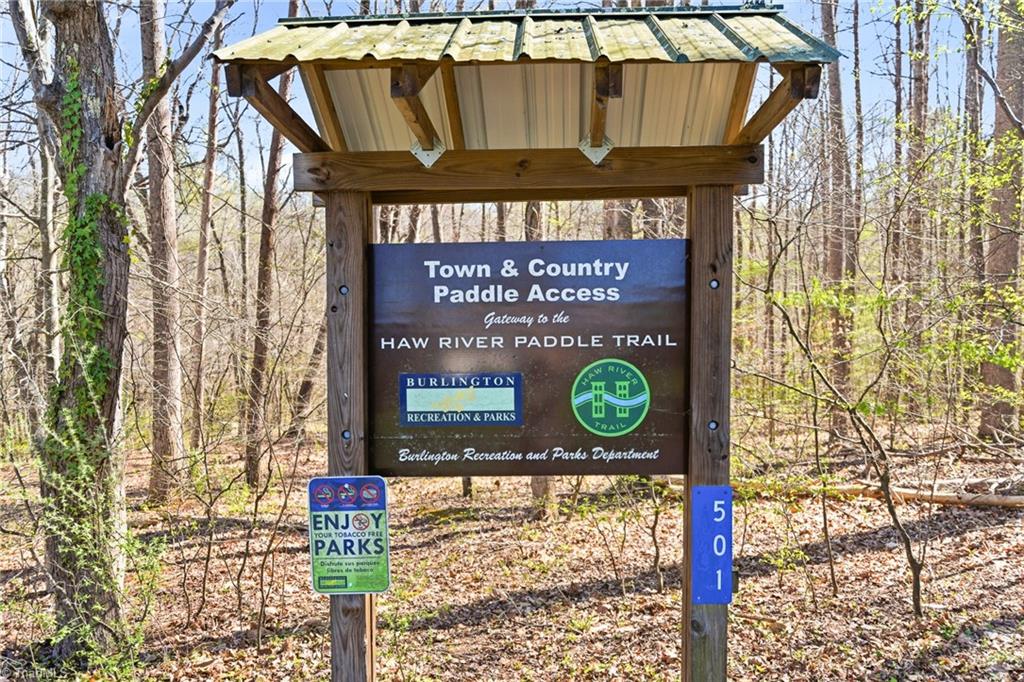 519 Riverside Drive Burlington, NC 27217 - Photo 35 of 39 Next to the Town and Country Paddle Access