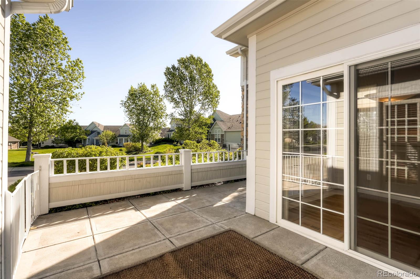 8300 Fairmount Drive, Unit N101 Denver, CO 80247 - Photo 25 of 27 a view of a balcony with outdoor space