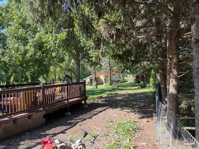 18400 South Parker Road Mokena, IL 60448 - Photo 24 of 31 a view of a deck with a yard