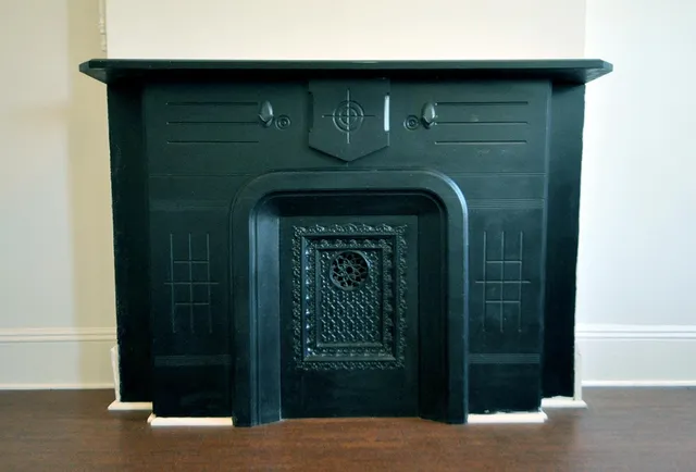 a close view of entryway