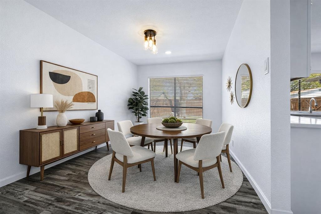 3429 Post Oak Road Garland, TX 75044 - Photo 13 of 36 a dining room with furniture and window