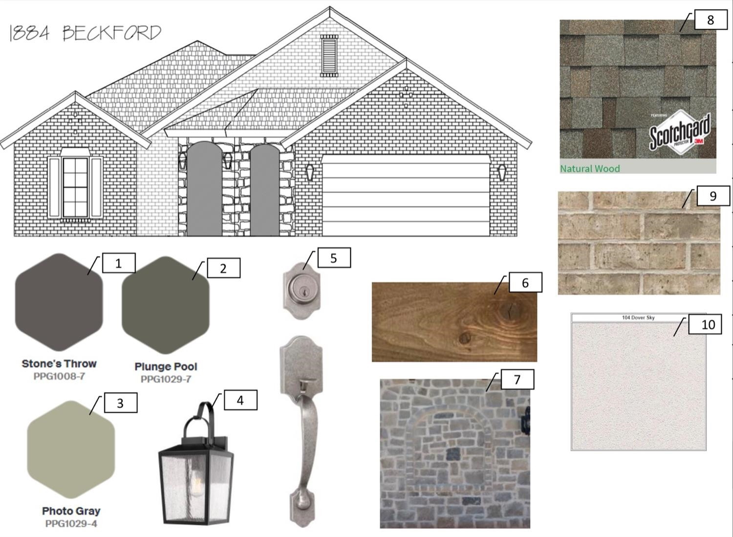 2909 136th Lubbock, TX 79423 - Photo 2 of 9 a view of entryway with wooden floor