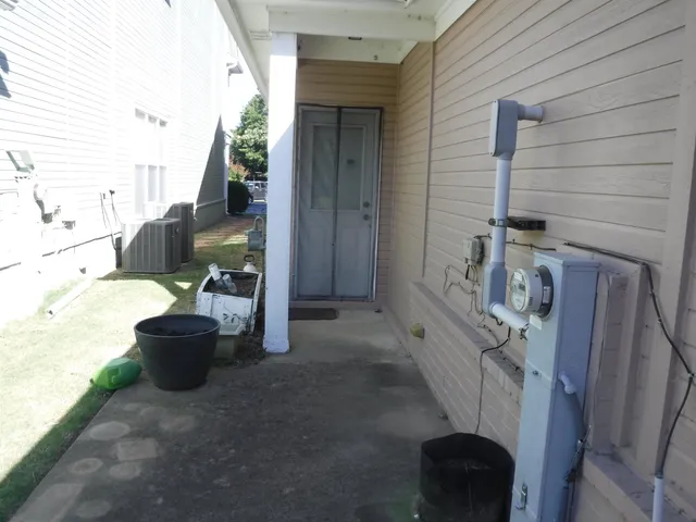 a view of balcony and patio