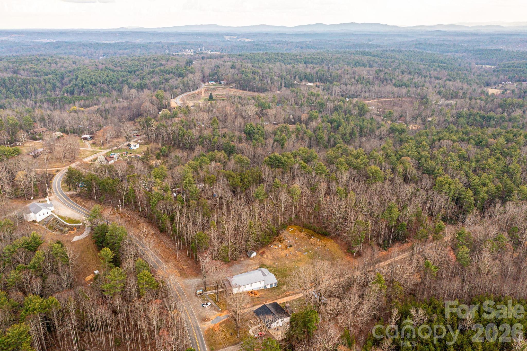 0 Playmore Beach Road Morganton, NC 28655 - Photo 5 of 12 a view of a forest with trees in the background