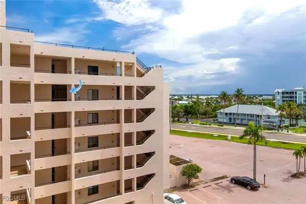 a view of city with tall buildings