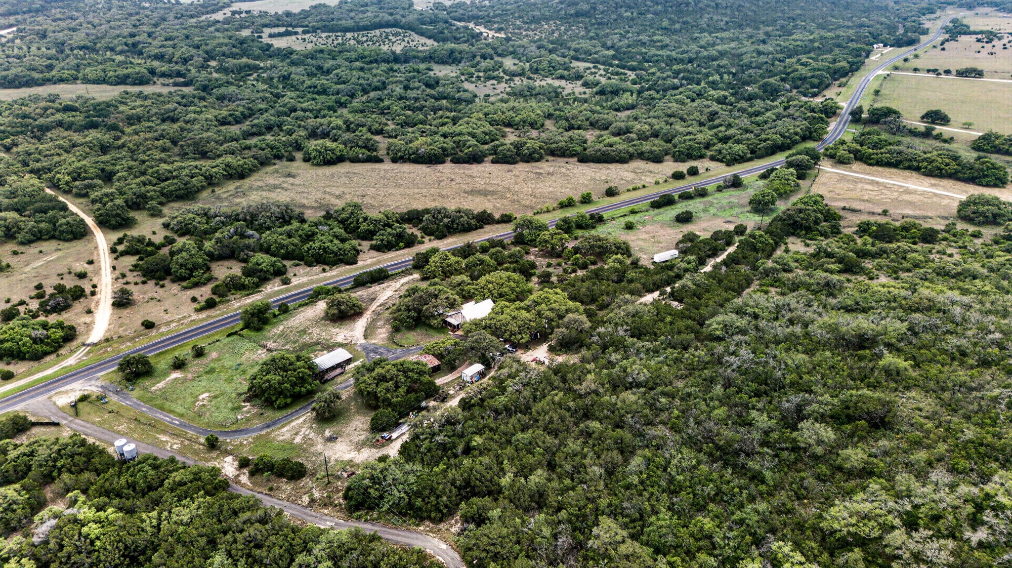 1850 Ranch Road 337 Leakey, TX 78873 - Photo 17 of 50 Wide aerial perspective highlighting privacy and distance from neighboring properties