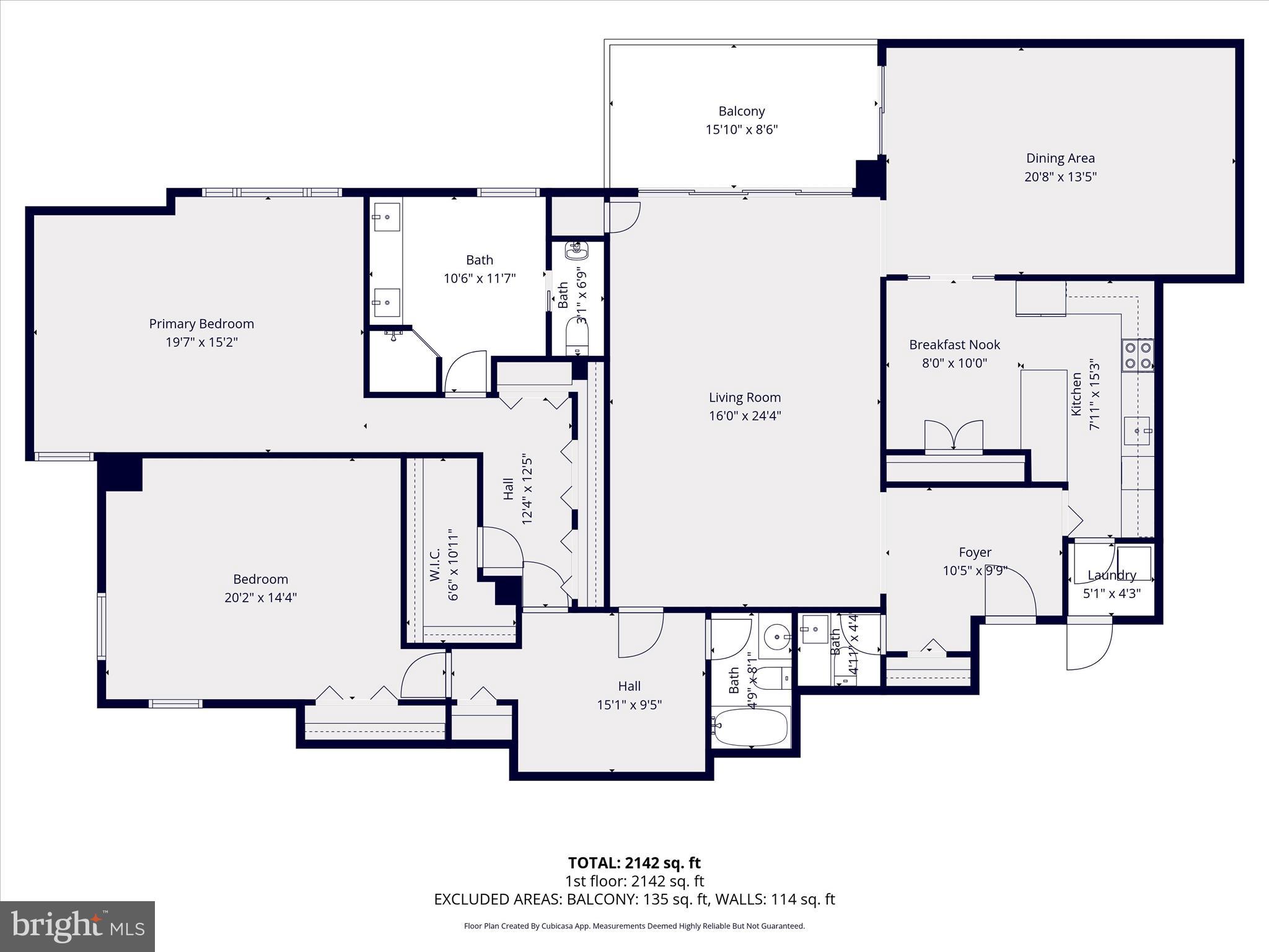 800 25th Street Northwest, Unit 1003 Washington, DC 20037 - Photo 28 of 28 Floor Plan
