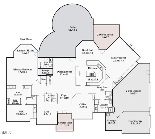 $2,200,000 | 3424 Broomfield Terrace, Durham, NC 27705