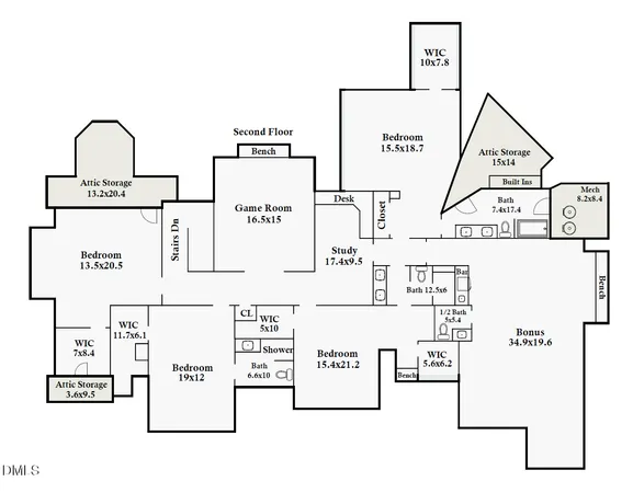 $2,200,000 | 3424 Broomfield Terrace, Durham, NC 27705