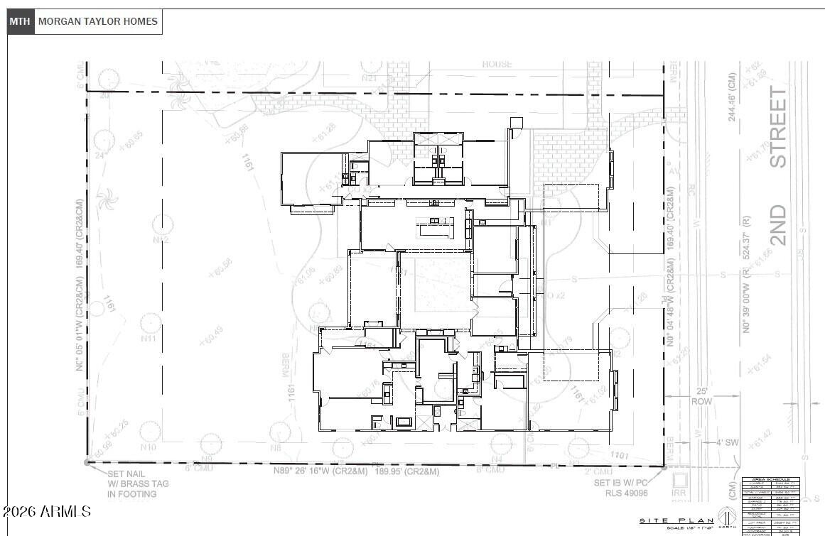 6124 North 2nd Street, Unit 1 Phoenix, AZ 85012 - Photo 23 of 24 Site Plan South Lot 1
