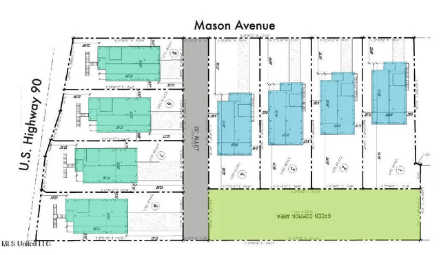 $620,000 | Lot 2 Mason Avenue, Unit 2, Long Beach, MS 39560