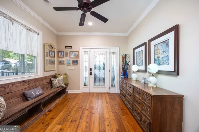 a outdoor space with patio lots of furniture