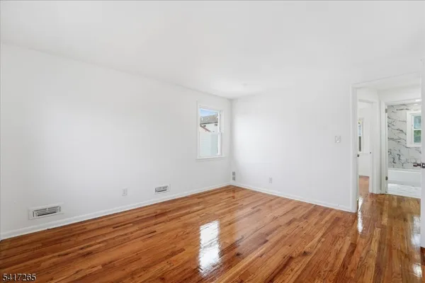 wooden floor in a room