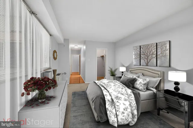 a front view of a building