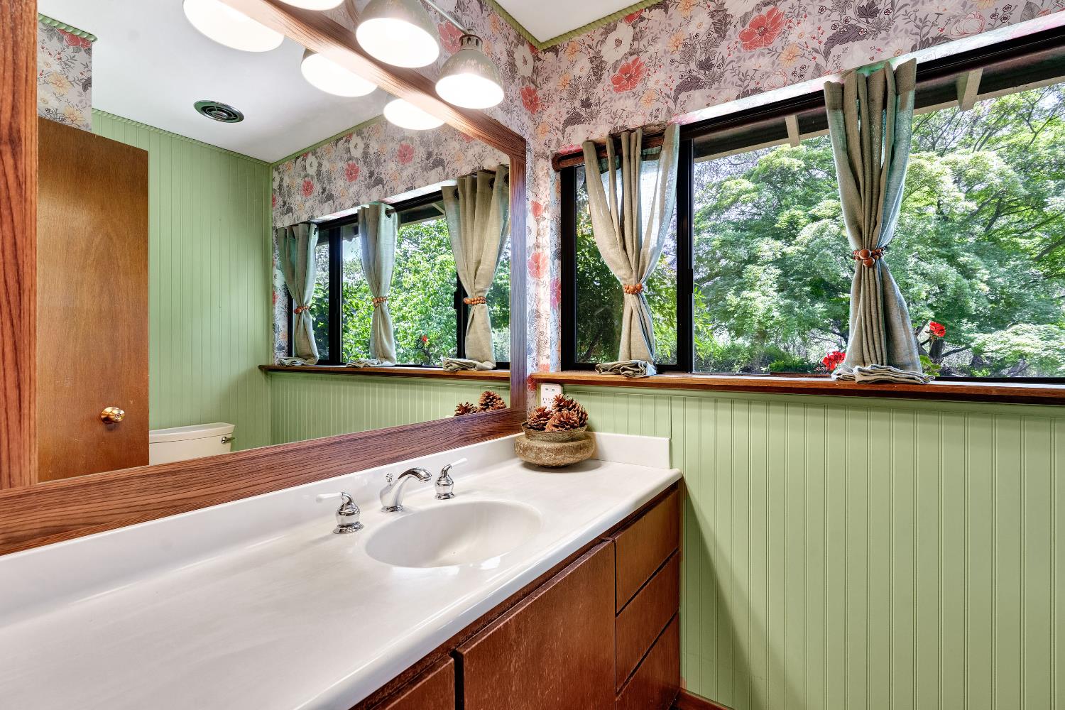 43715 Dinely Drive Three Rivers, CA 93271 - Photo 46 of 51 a bathroom with a sink and a large window