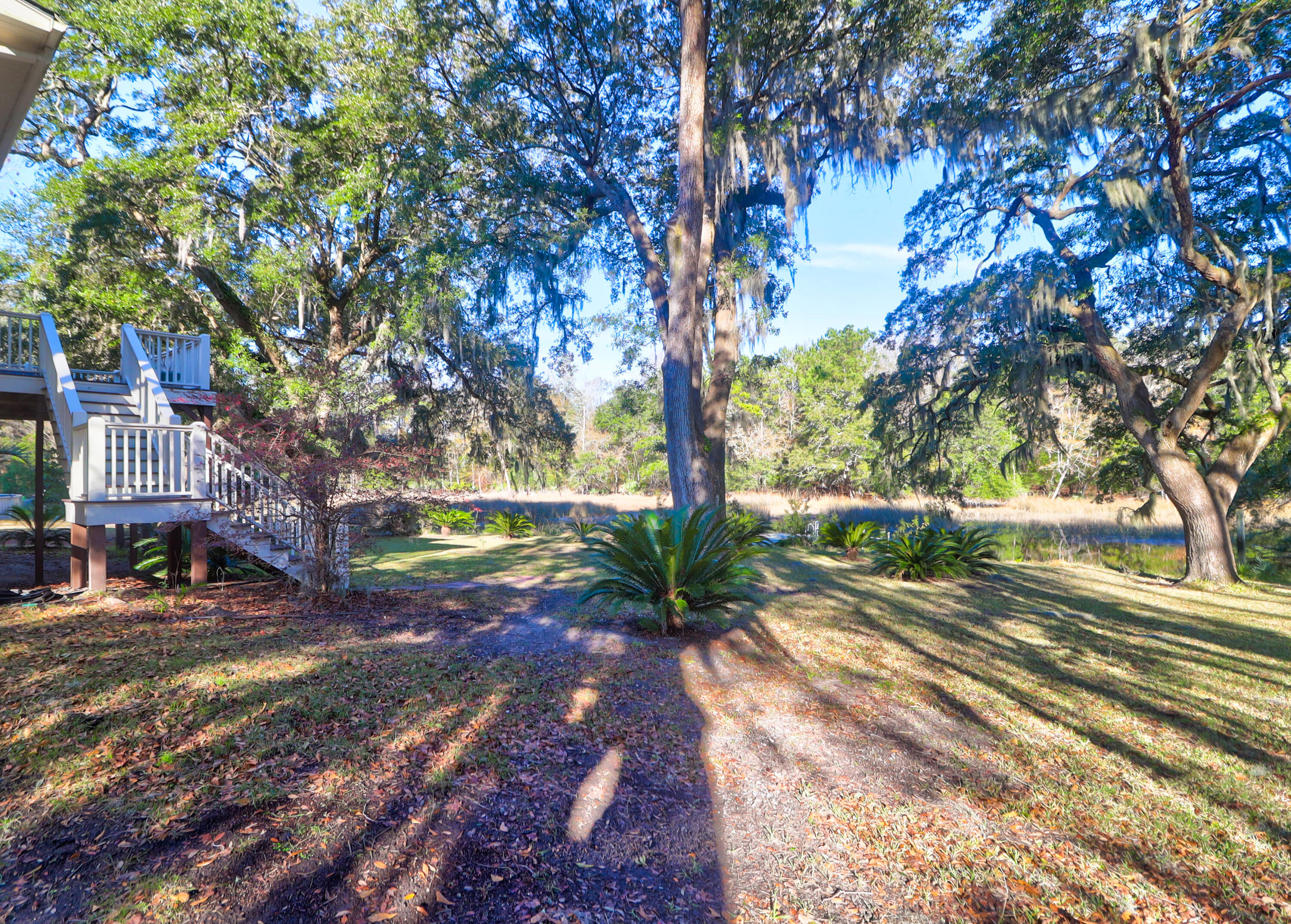 4154 Jean Laffite Road Hollywood, SC 29449 - Photo 17 of 60 Shady Backyard