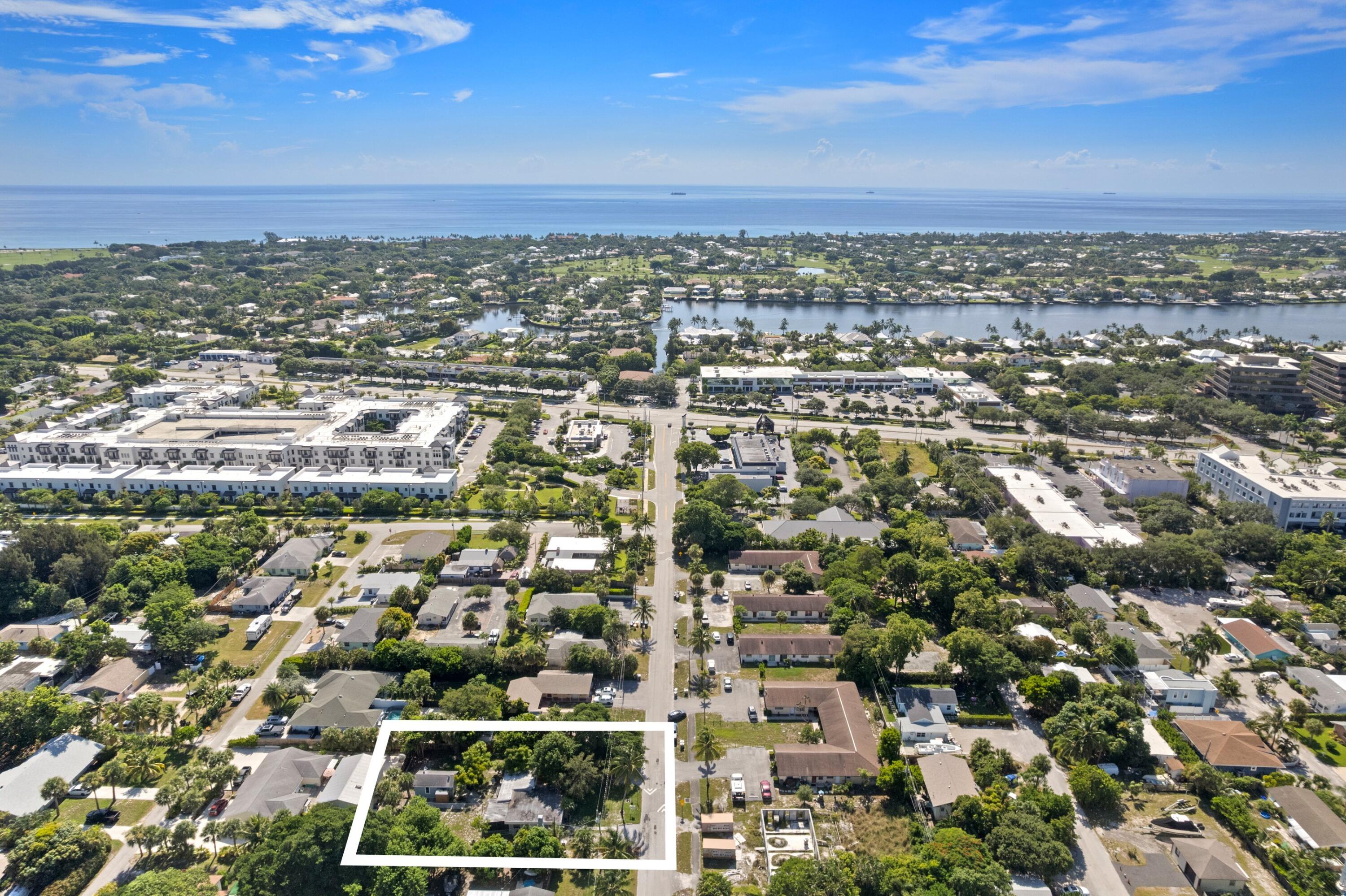 1831 Juno Road, Unit B North Palm Beach, FL 33408 - Photo 16 of 31 Aerial Neighborhood View