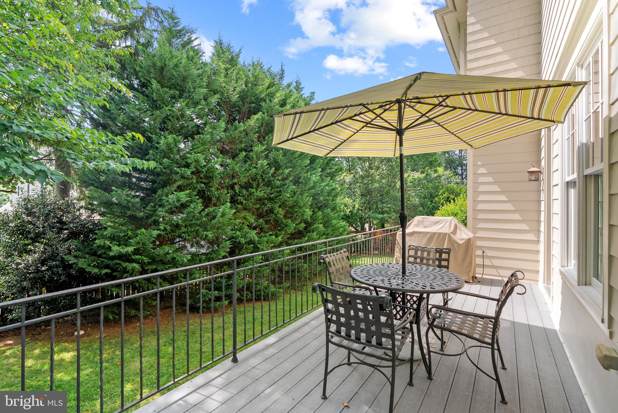 6108 Landon Lane Bethesda, MD 20817 - Photo 29 of 74 Rear Deck