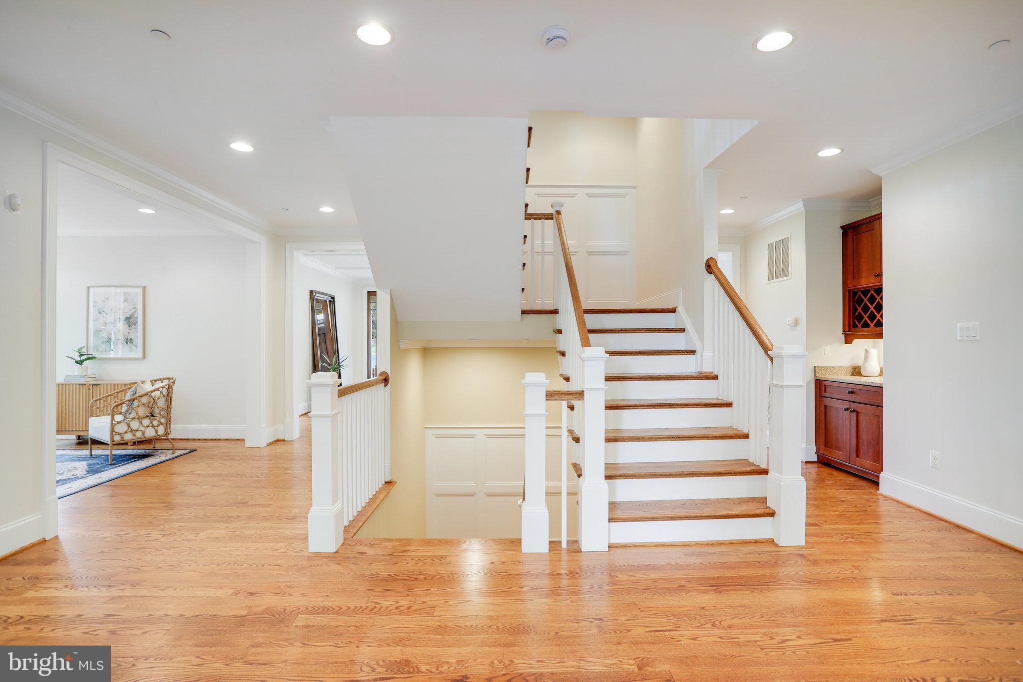 6108 Landon Lane Bethesda, MD 20817 - Photo 36 of 74 Stairs to Upper Level 1