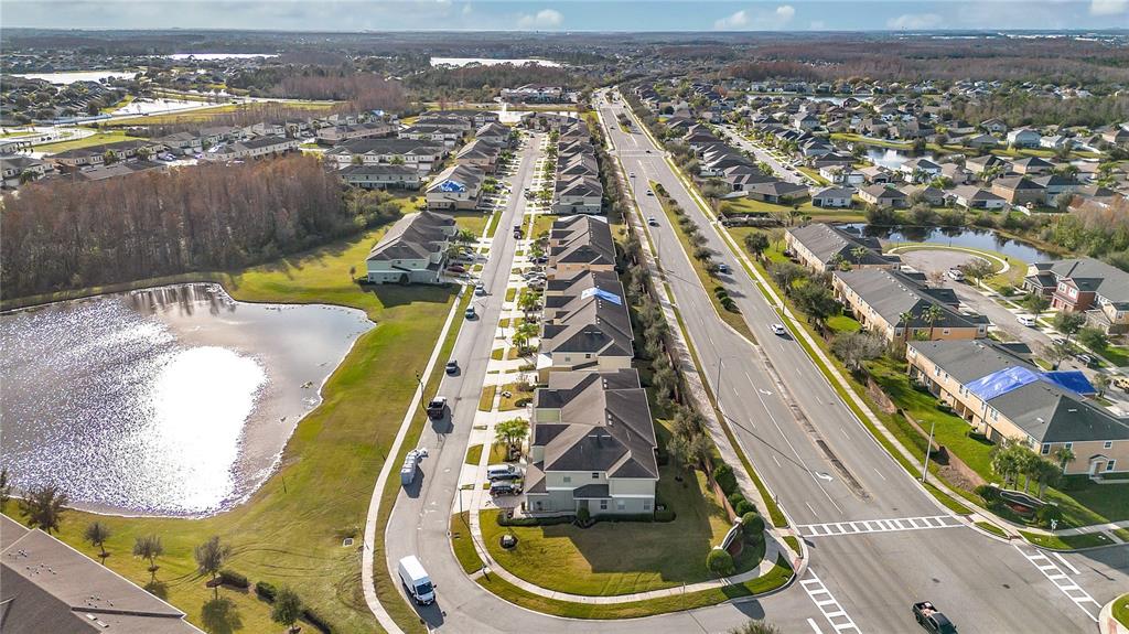 3216 Rodrick Circle Orlando, FL 32824 - Photo 30 of 33 an aerial view of a house with a swimming pool