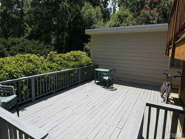 1724 Nottingham Road Raleigh, NC 27607 - Photo 22 of 25 Lower deck 22x14. Oil tank underneath this deck. The contents have been removed and tank has been filled with sand.
