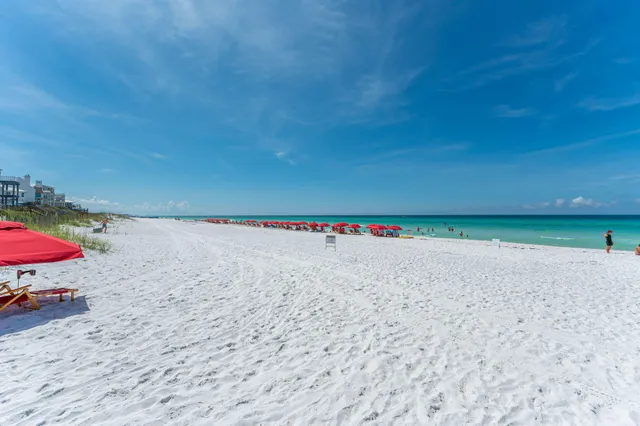 a view of path and ocean