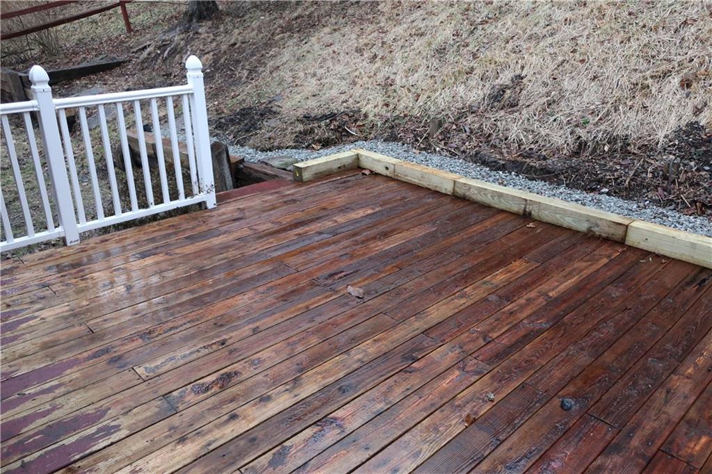3039 Walton Road Finleyville, PA 15332 - Photo 10 of 10 Rear deck just off of the kitchen. Perfect for grilling outside.
