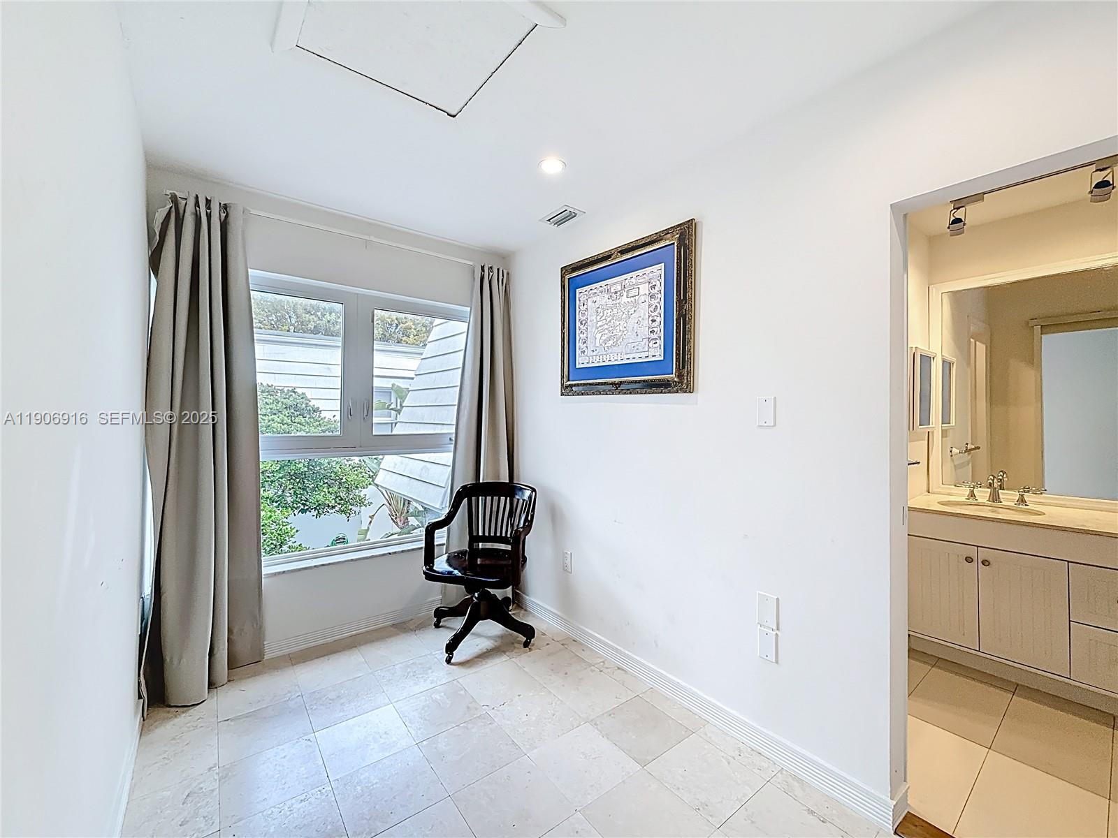 254 Seaview Drive, Unit 5 Key Biscayne, FL 33149 - Photo 28 of 30 a view of an empty room with a window