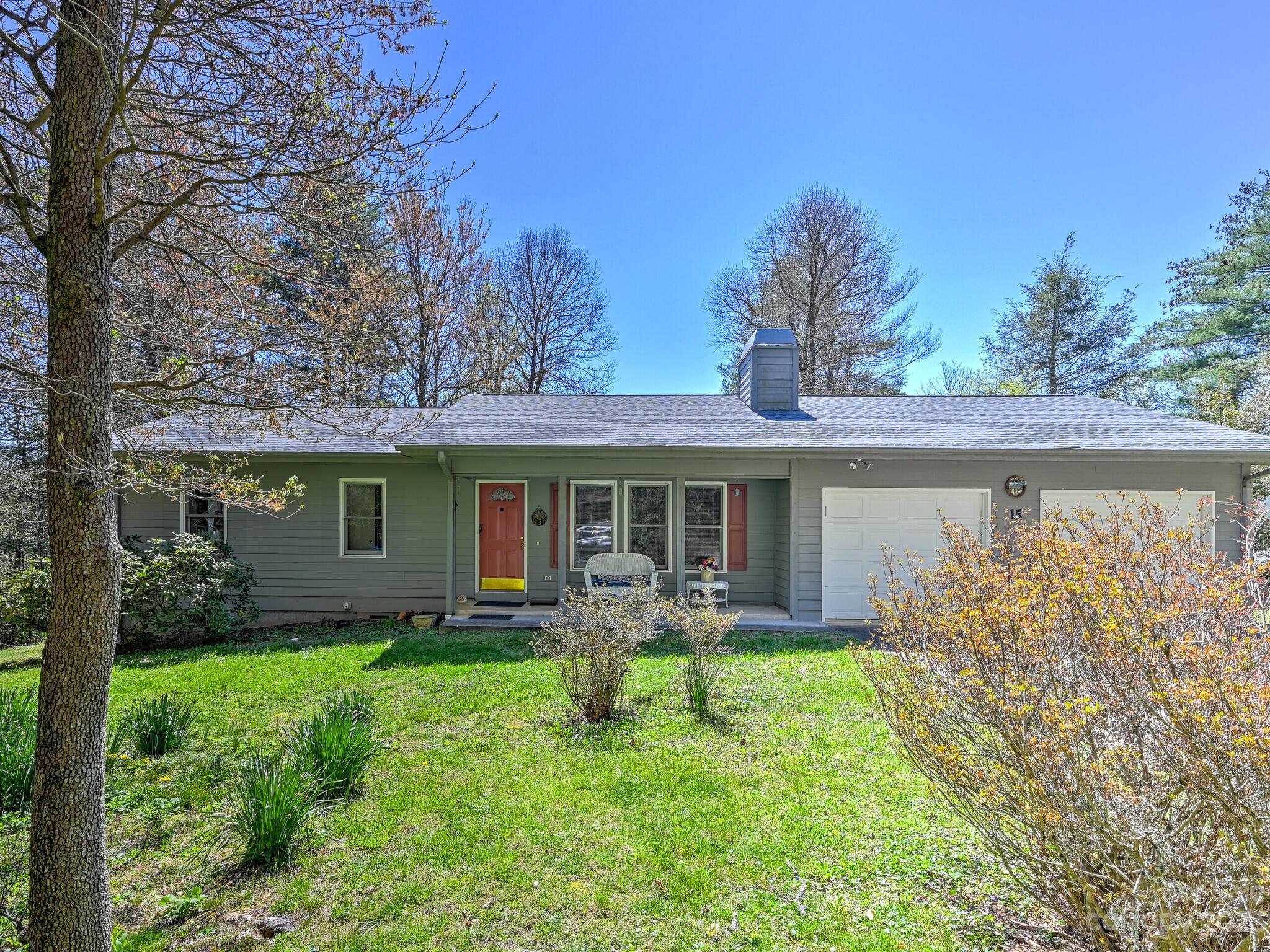 15 Maple Road Arden, NC 28704 - Photo 33 of 33 a house view with a garden space