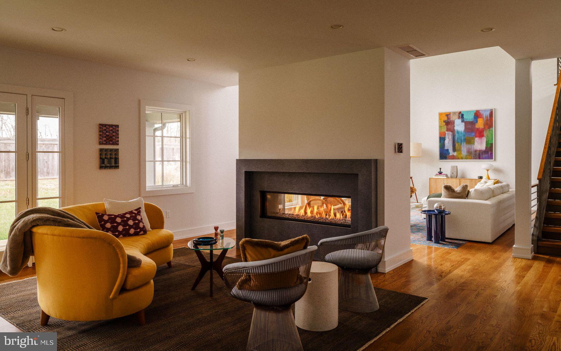 609 St Andrews Road Philadelphia, PA 19118 - Photo 10 of 43 a living room with furniture and a flat screen tv