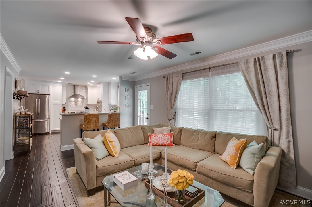 15209 Windy Ridge Road Midlothian, VA 23112 - Photo 10 of 40 a living room with furniture and a large window