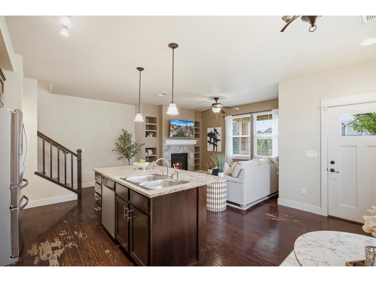 2163 Scarecrow Road Fort Collins, CO 80525 - Photo 6 of 25 Gas Fireplace with built-ins