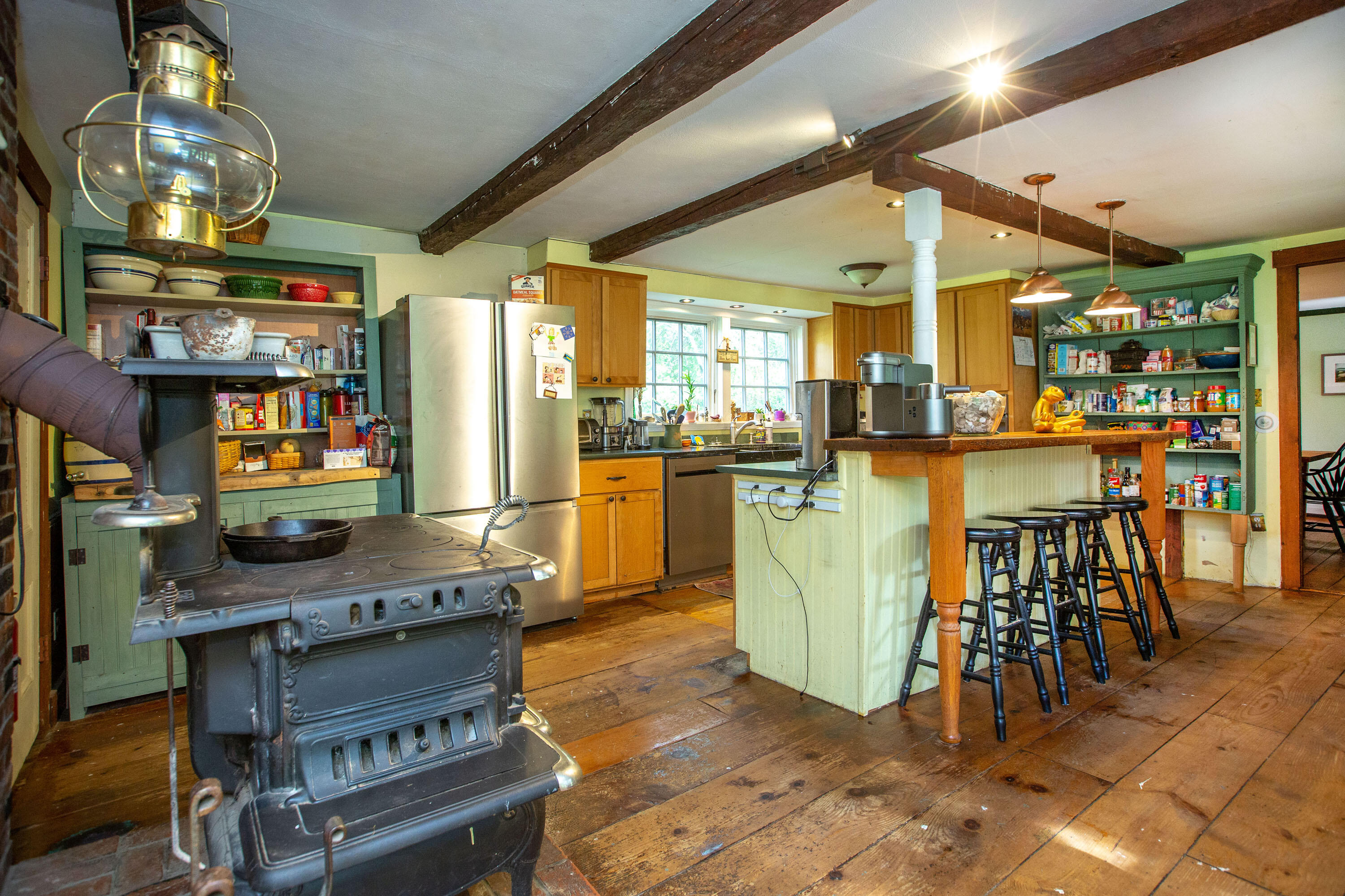 45 Fisher Road Bowdoinham, ME 04008 - Photo 12 of 83 Kitchen
