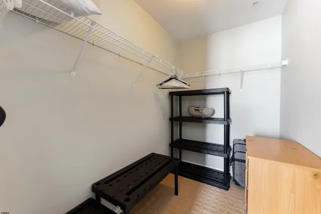 a bedroom with bunk bed