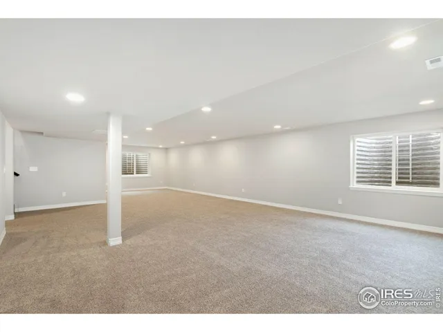 a view of empty room