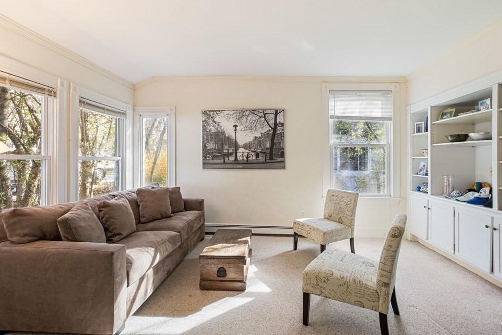 20 Gowell Lane Weston, MA 02493 - Photo 3 of 32 a living room with furniture and a large window