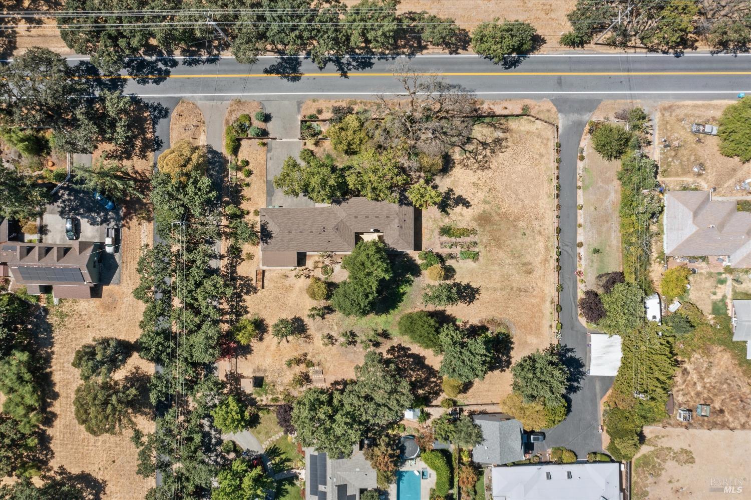644 Piezzi Road Santa Rosa, CA 95401 - Photo 54 of 63 an aerial view of beach and sign board