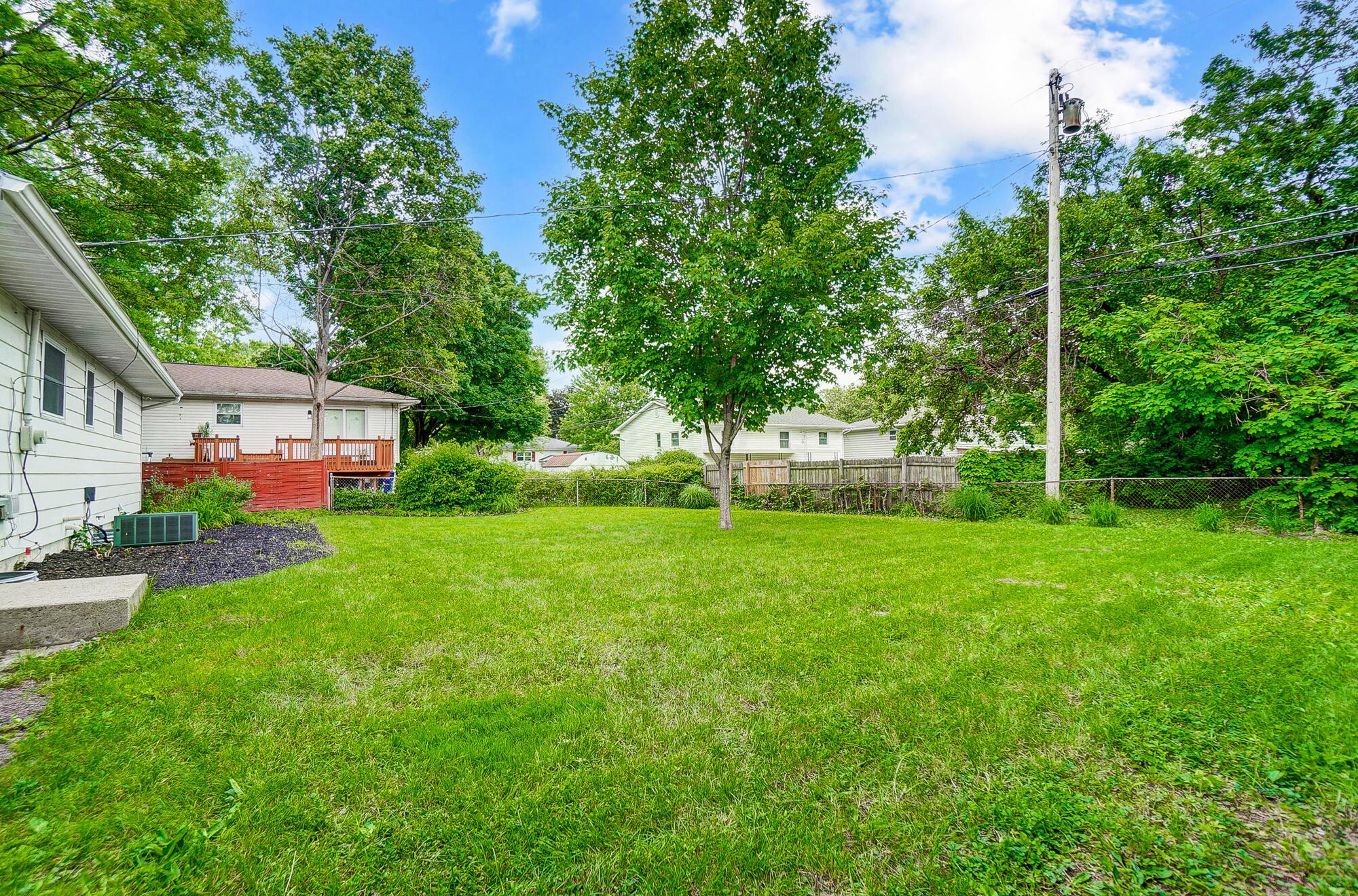 6436 Karl Road Columbus, OH 43229 - Photo 37 of 37 Fenced Backyard