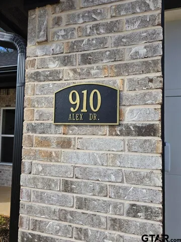 a close up of a brick wall