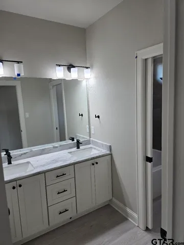 a view of backyard with a large window