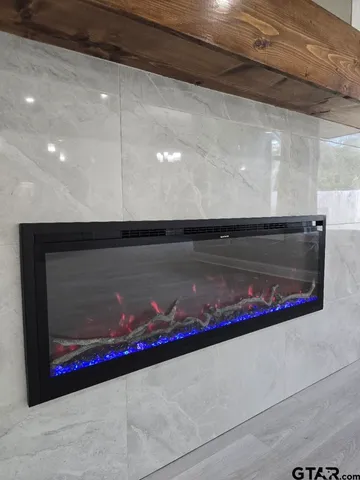 a large house with a yard