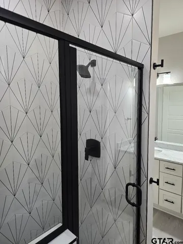 a close up of a bathtub