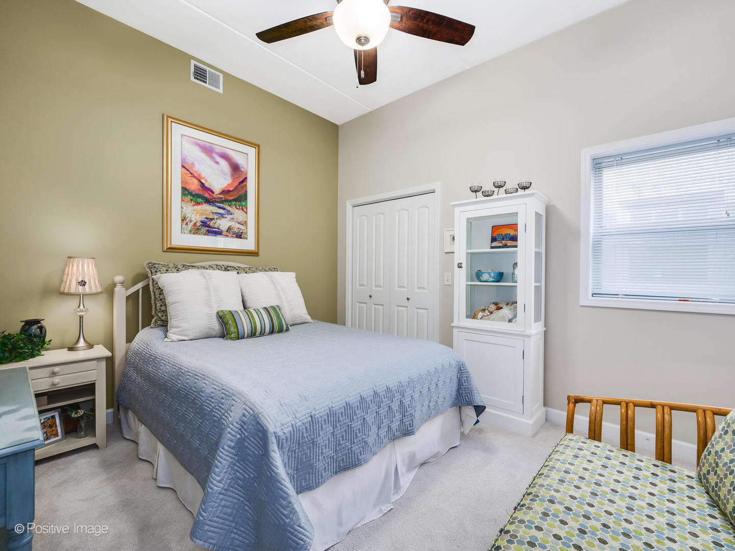 1909 West Diversey Parkway, Unit 501 Chicago, IL 60614 - Photo 14 of 21 a bedroom with a bed and a window