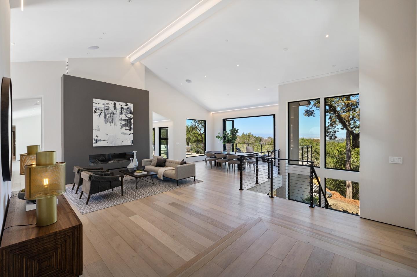 255 Hardwick Road Woodside, CA 94062 - Photo 2 of 90 a living room with furniture and a flat screen tv