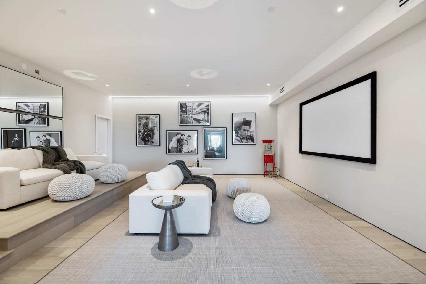 255 Hardwick Road Woodside, CA 94062 - Photo 65 of 90 a living room with furniture and white walls