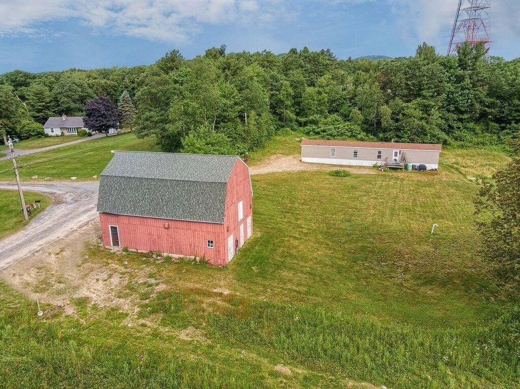 35 Byfield Road Ashburnham, MA 01430 - Photo 10 of 18 an aerial view of a house with pool and a yard
