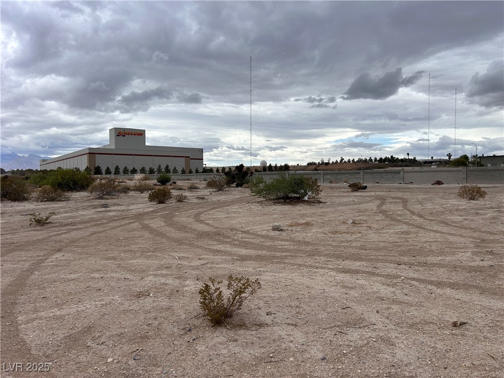 0 Wisteria Avenue North Las Vegas, NV 89032 - Photo 6 of 10 facing the wall from southeast corner